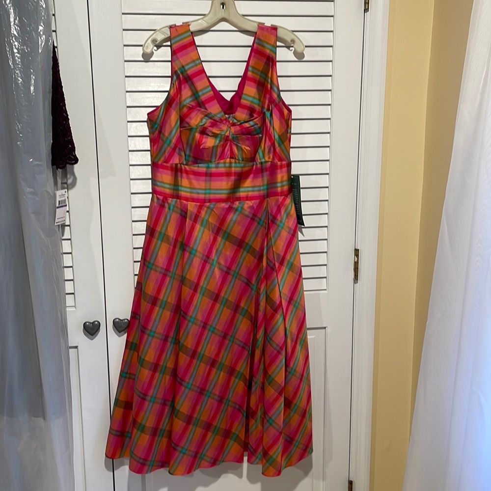 Stunning Coldwater  Creek silk dress 14 NWT